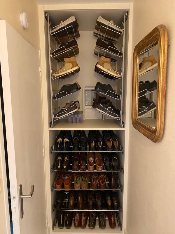 Agencement dressing et espaces de rangement à Saint-Malo