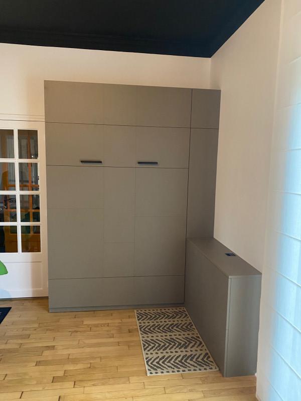 Agencement dressing et espaces de rangement à Saint-Malo