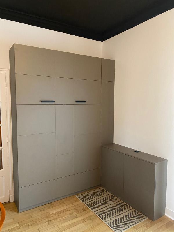 Agencement dressing et espaces de rangement à Saint-Malo