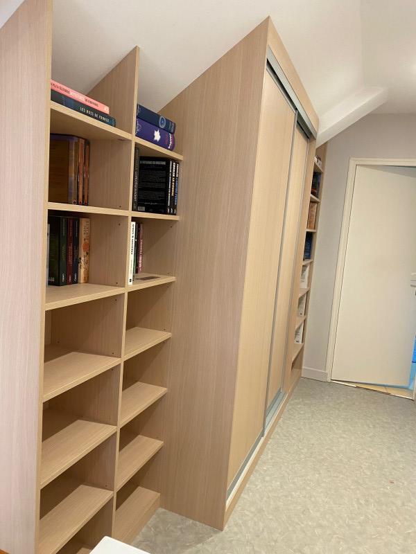 Agencement dressing et espaces de rangement à Saint-Malo