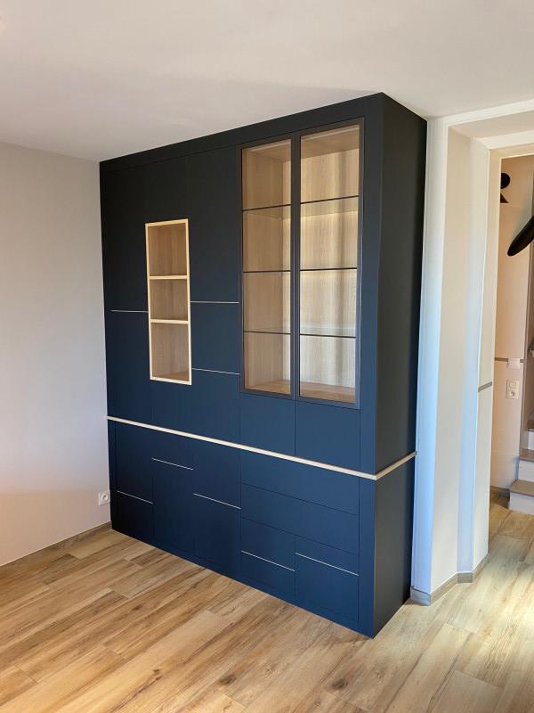 Agencement dressing et espaces de rangement à Saint-Malo