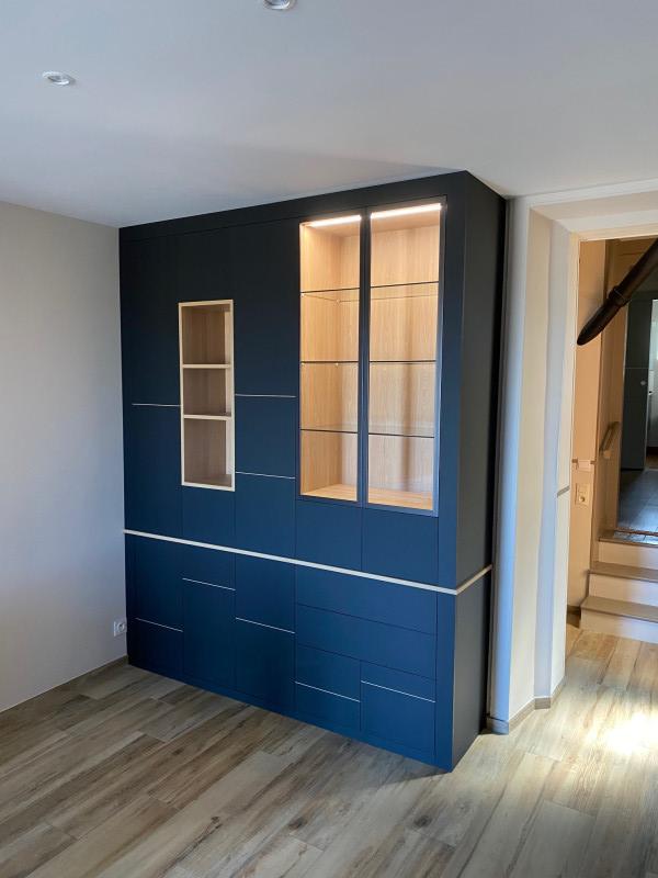 Agencement dressing et espaces de rangement à Saint-Malo