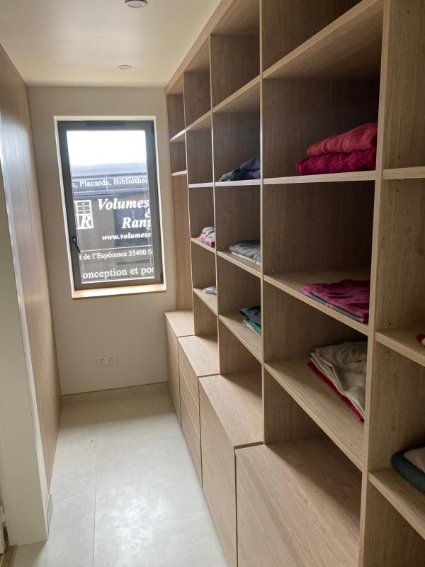 Agencement dressing et espaces de rangement à Saint-Malo