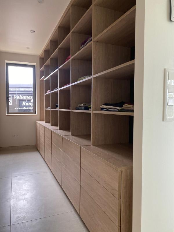 Agencement dressing et espaces de rangement à Saint-Malo