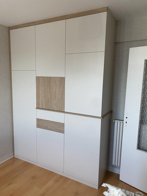 Agencement dressing et espaces de rangement à Saint-Malo