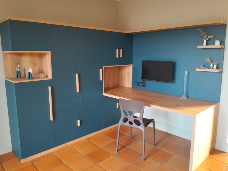 Agencement dressing et espaces de rangement à Saint-Malo