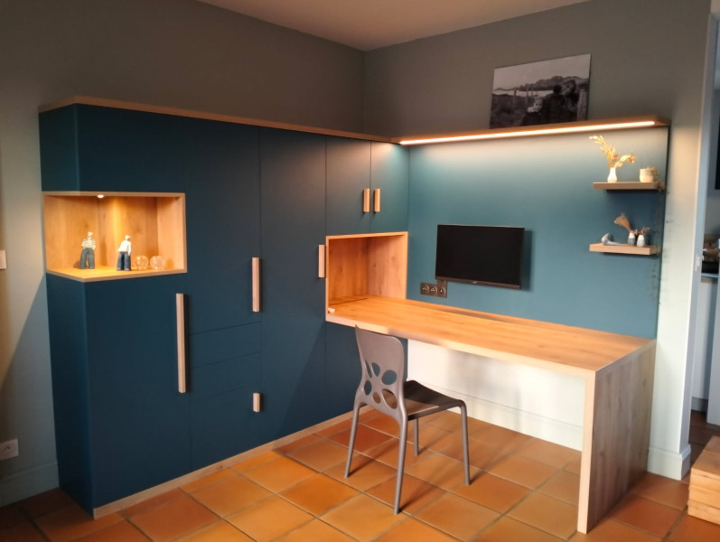 Agencement dressing et espaces de rangement à Saint-Malo