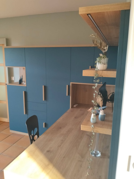 Agencement dressing et espaces de rangement à Saint-Malo