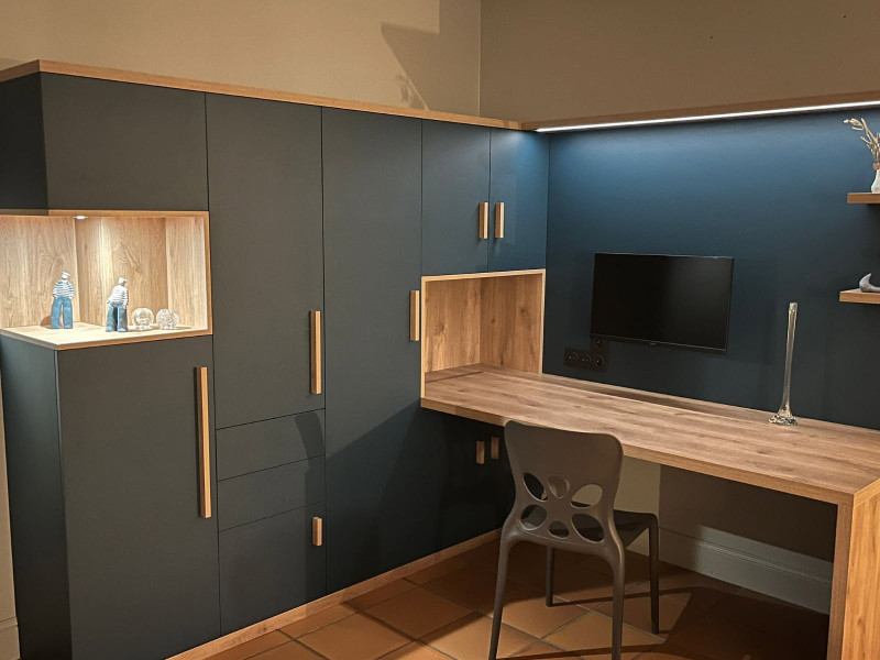 Agencement dressing et espaces de rangement à Saint-Malo