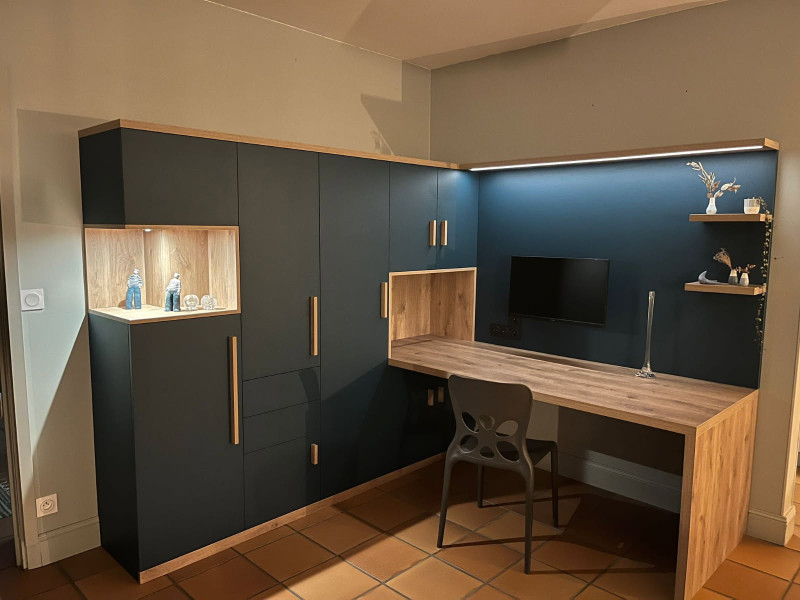 Agencement dressing et espaces de rangement à Saint-Malo