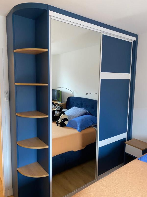 Agencement dressing et espaces de rangement à Saint-Malo