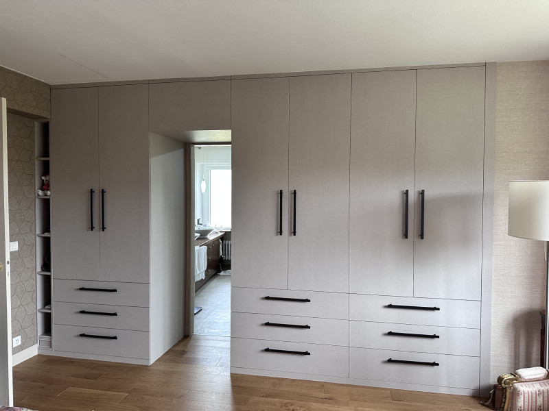 Agencement dressing et espaces de rangement à Saint-Malo