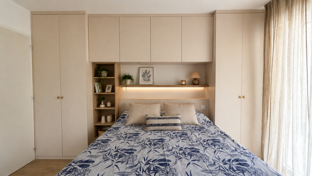 Agencement dressing et espaces de rangement à Saint-Malo