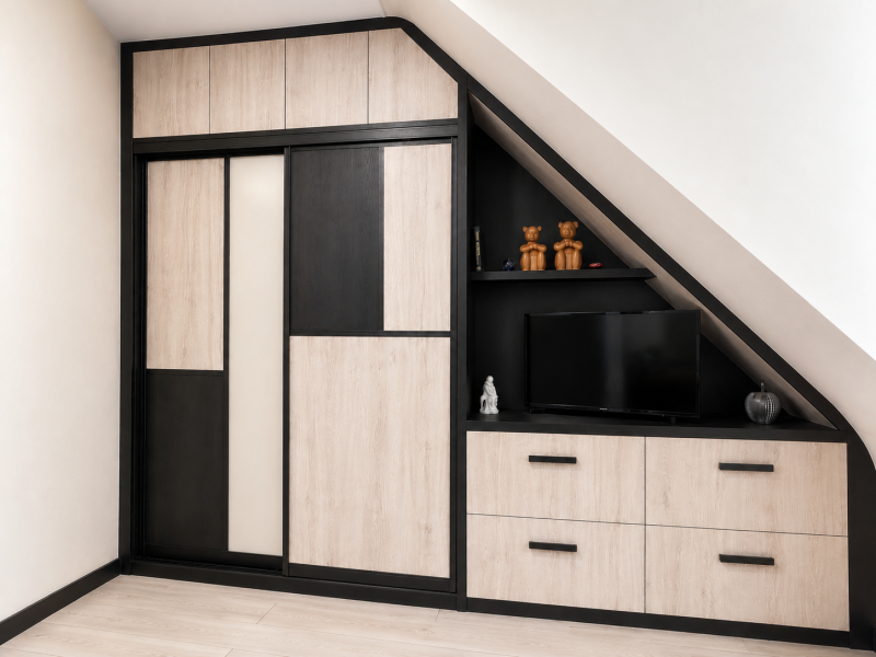 Agencement dressing et espaces de rangement à Saint-Malo