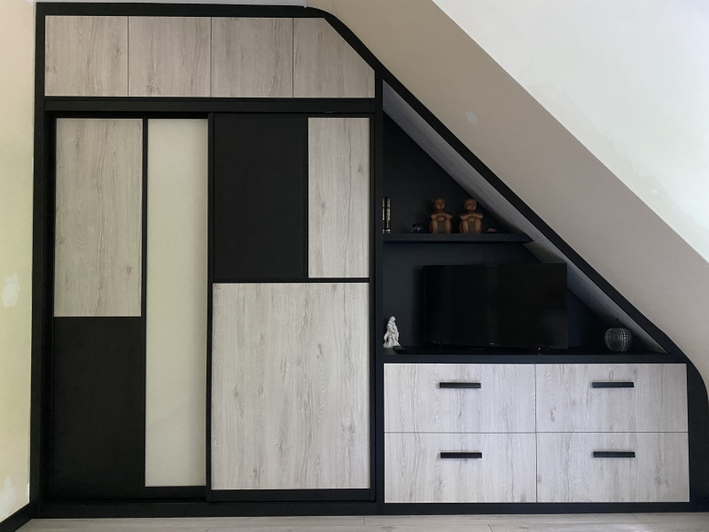 Agencement dressing et espaces de rangement à Saint-Malo